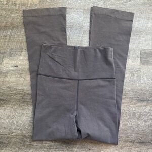 Victoria's Secret VS Cotton High-Rise Flare Leggings Size Small Taupe